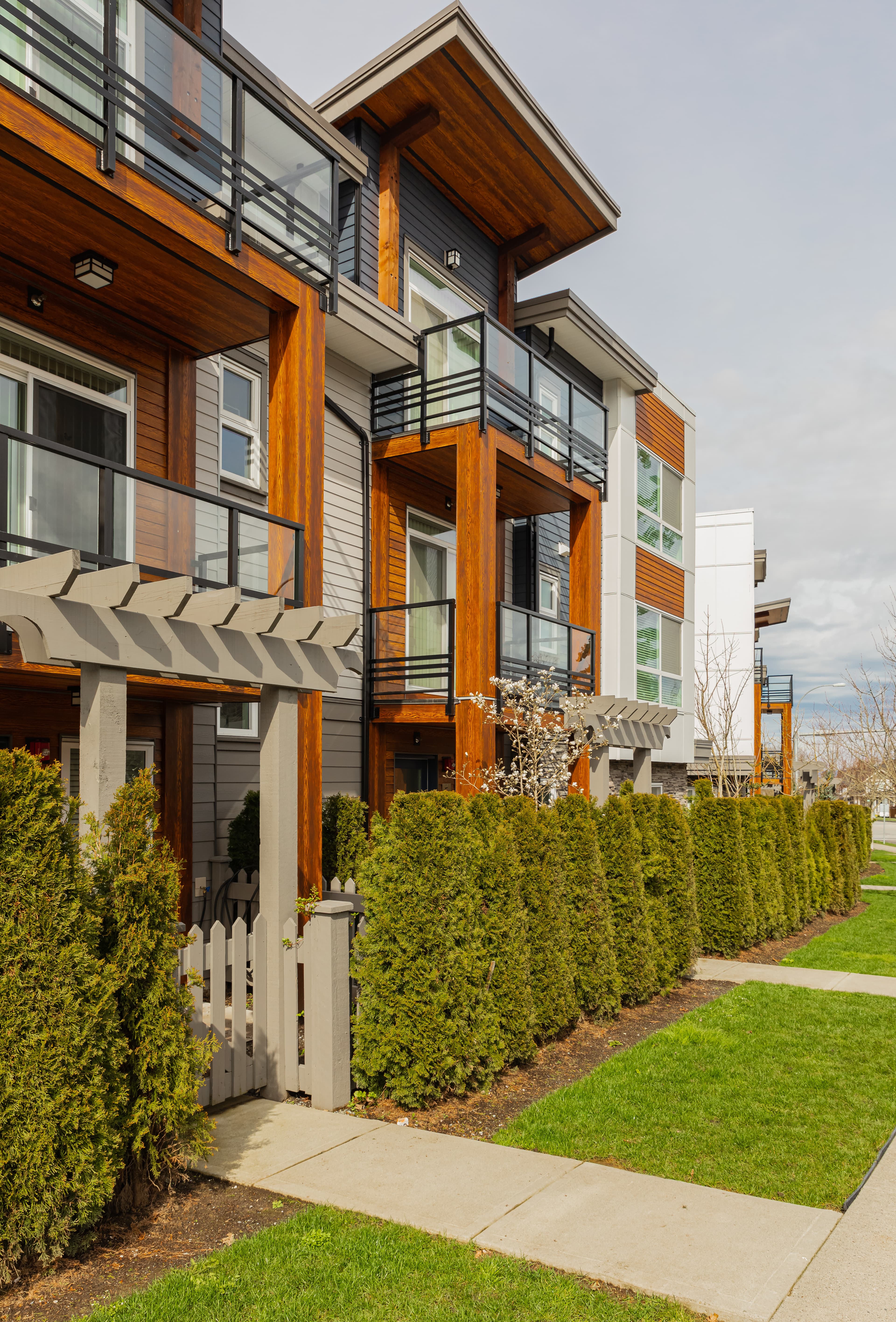 Multiplex as a townhome cluster